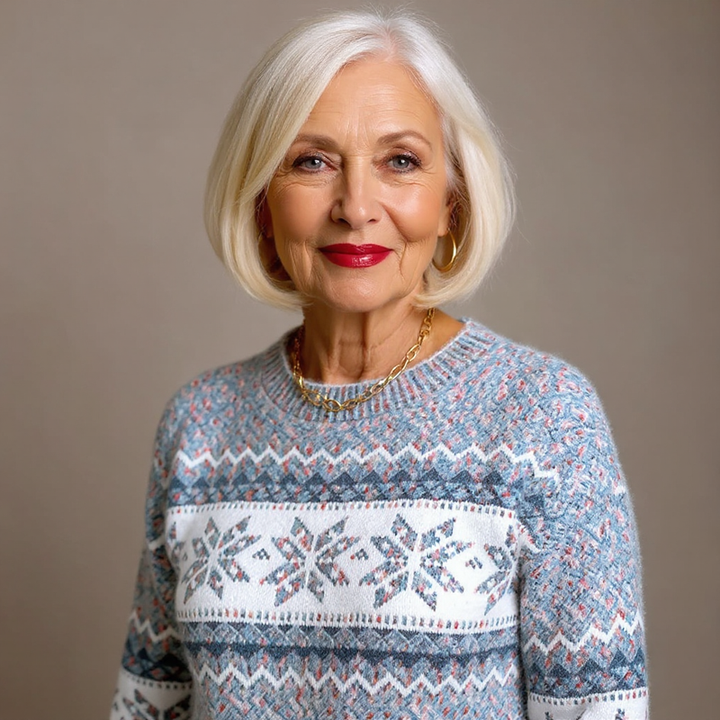 Dorine | Pull classique en laine islandaise