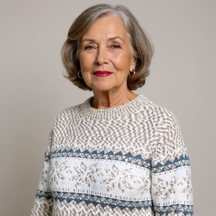 Dorine | Pull classique en laine islandaise