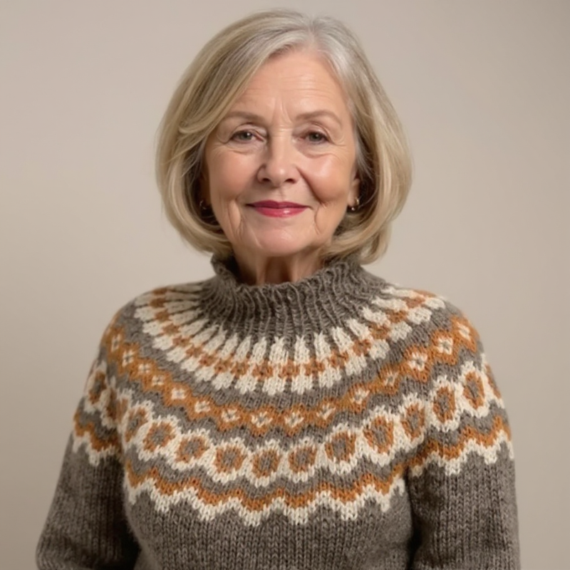 Berenice | Pull classique en laine islandaise