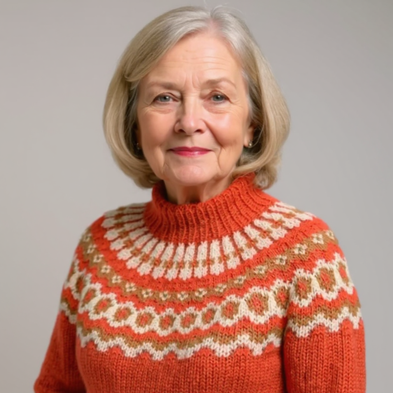 Berenice | Pull classique en laine islandaise