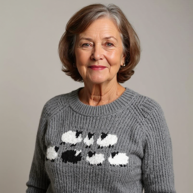 Clea | Pull classique en laine islandaise