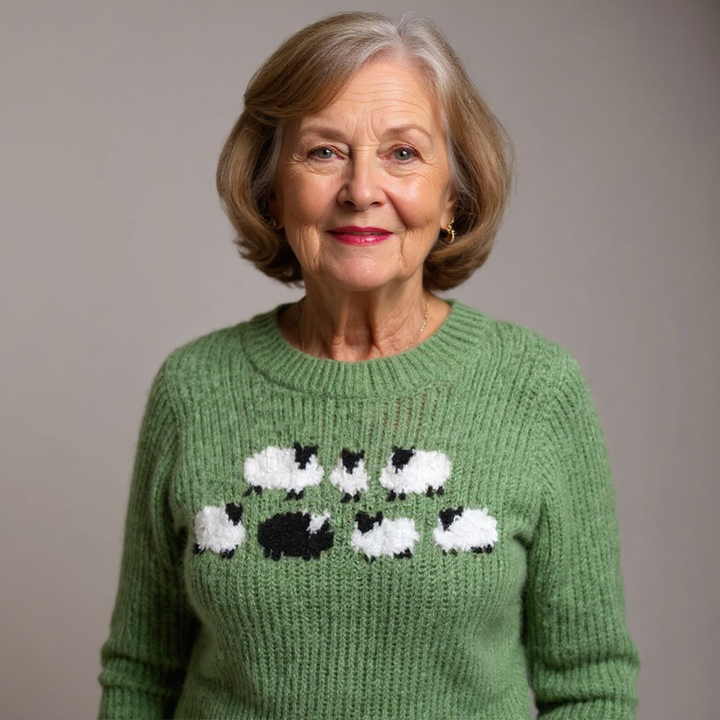 Raymonde | Pull classique en laine islandaise