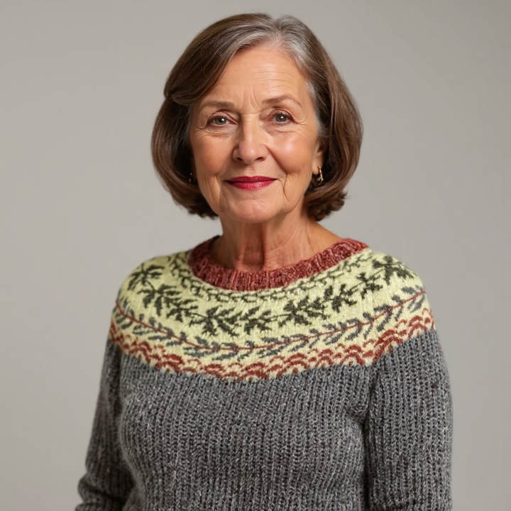 Donatienne | Pull classique en laine islandaise