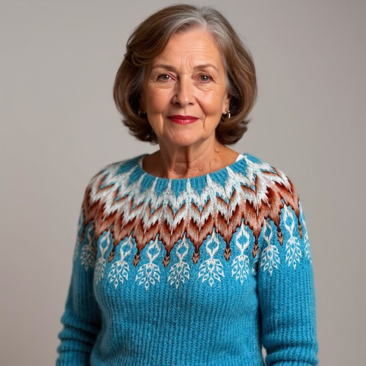 Berangere | Pull classique en laine islandaise