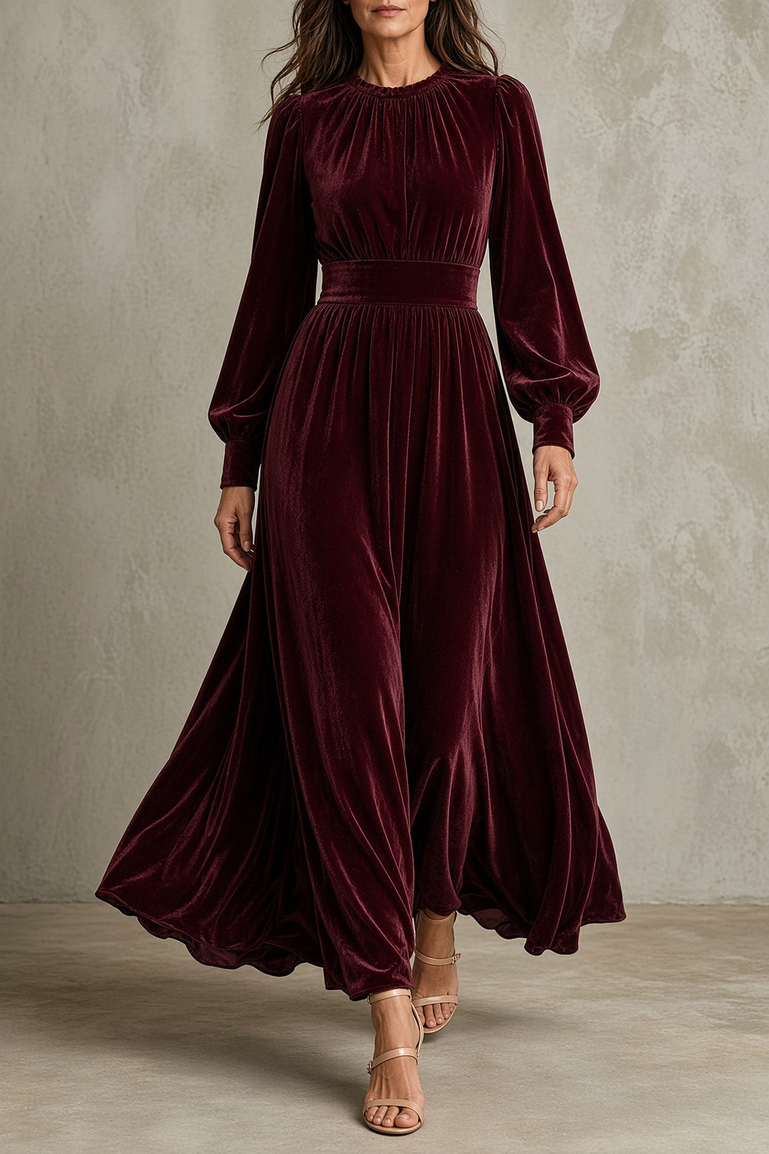 Hélène | Robe en velours