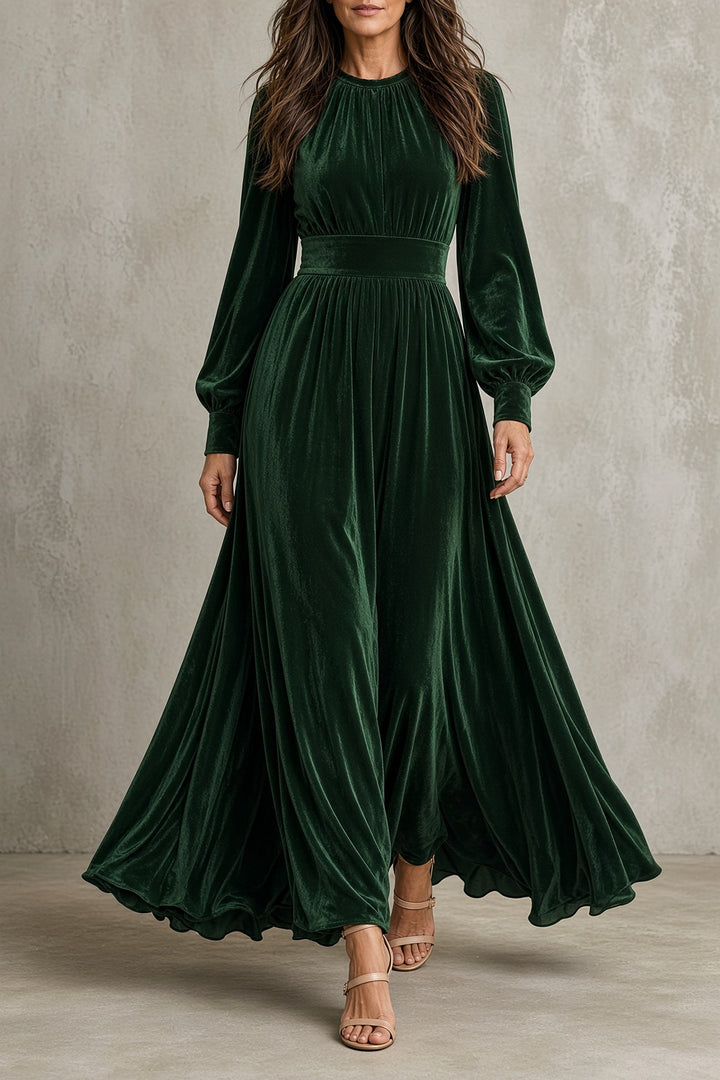 Hélène | Robe en velours