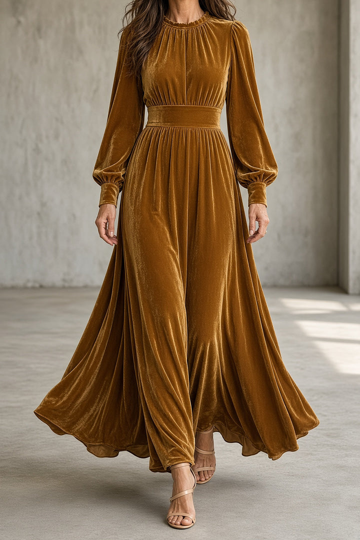 Hélène | Robe en velours