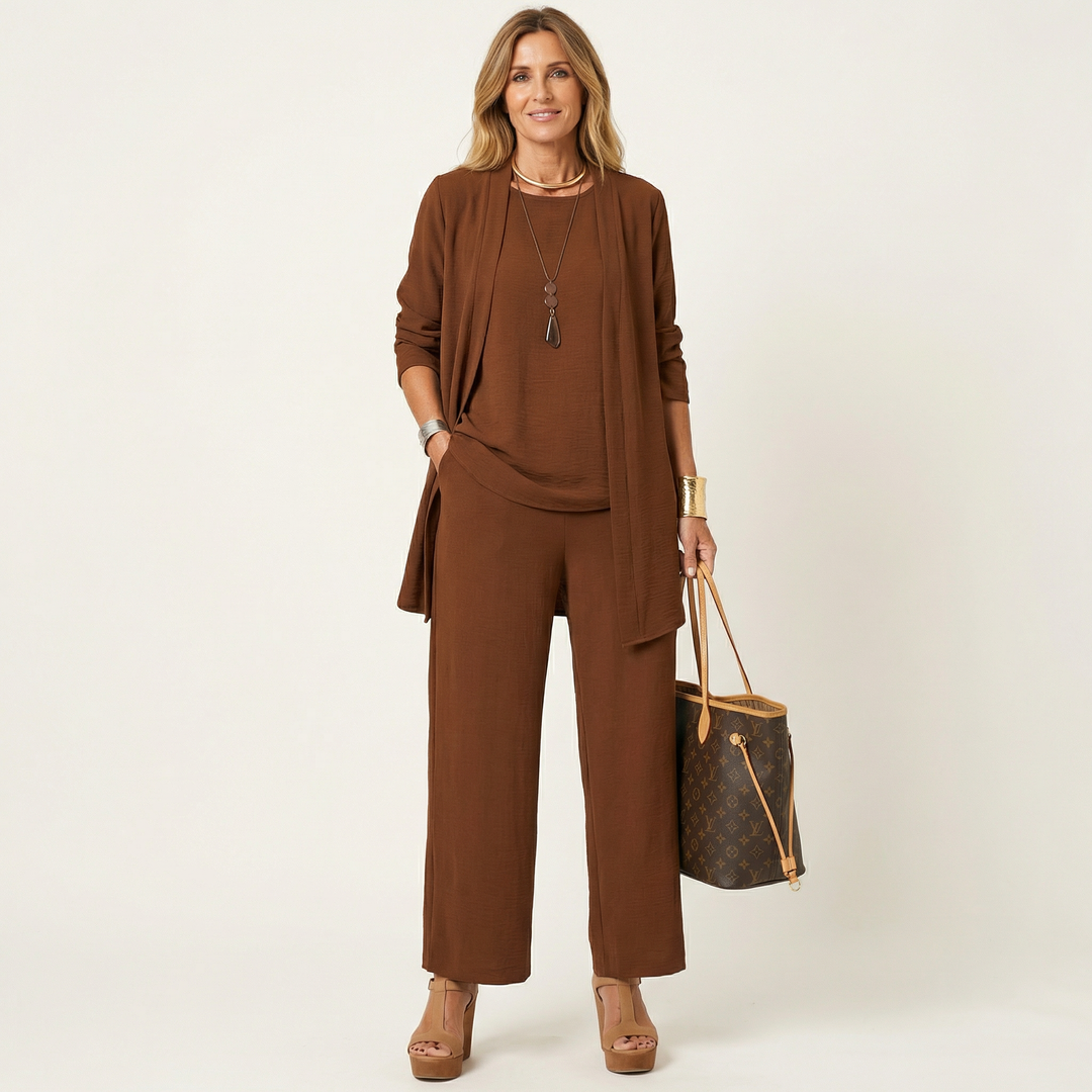 Vivienne | Ensemble 3 pièces minimaliste