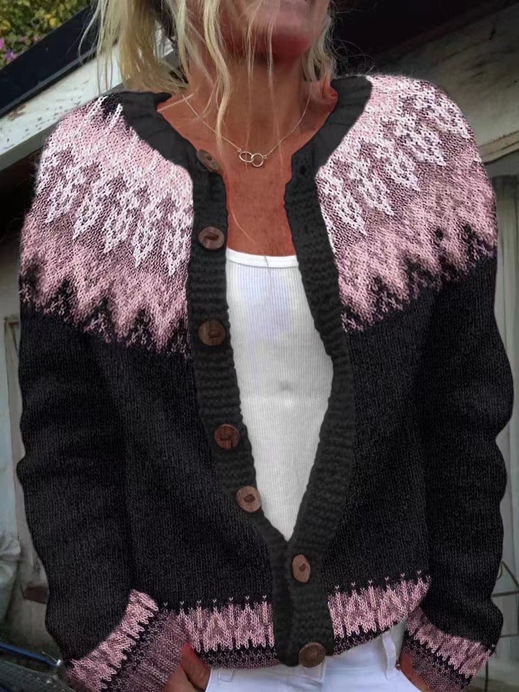 EMBLA™ - CARDIGAN AVEC YOKE EN PLUMES