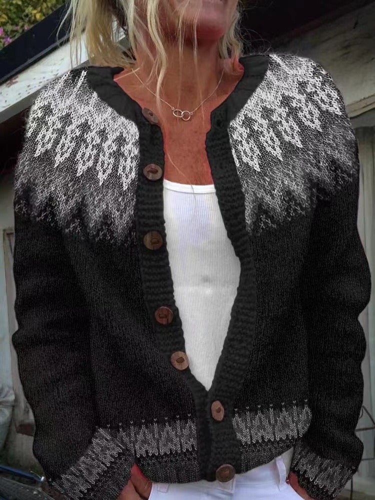 LOVISA™ - CARDIGAN AVEC YOKE EN PLUMES