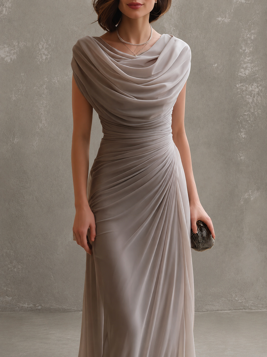 Jilliann | Robe longue élégante et fluide