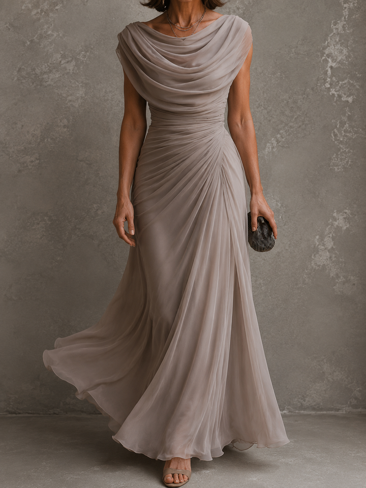 Jilliann | Robe longue élégante et fluide
