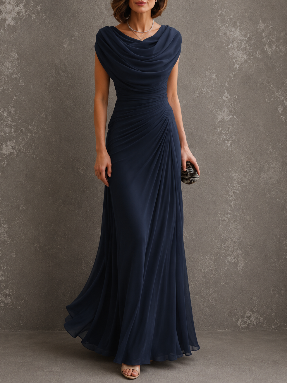 Jilliann | Robe longue élégante et fluide