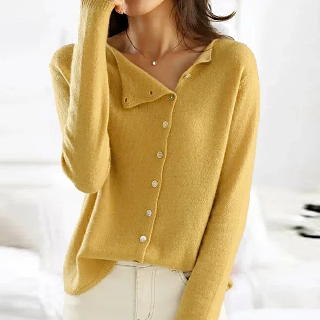 Julia | Pull en maille élégant à boutons