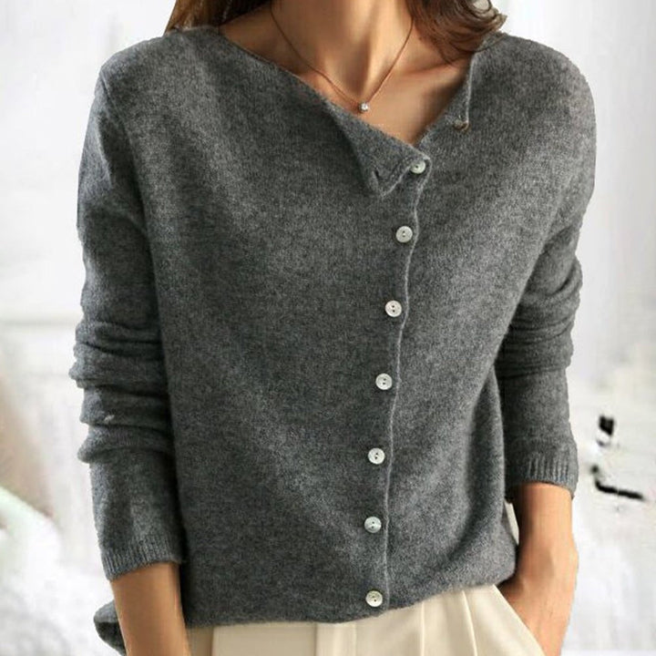 Julia | Pull en maille élégant à boutons