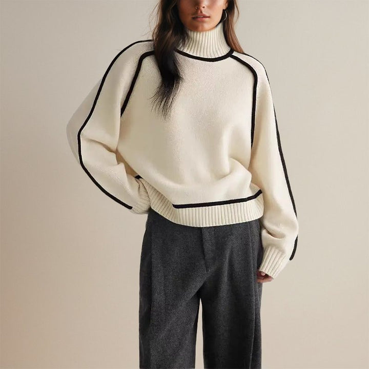 Lisanne | Pull à col roulé élégant et douillet