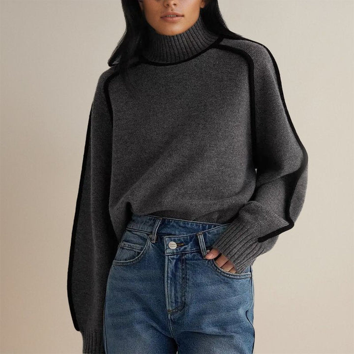 Lisanne | Pull à col roulé élégant et douillet