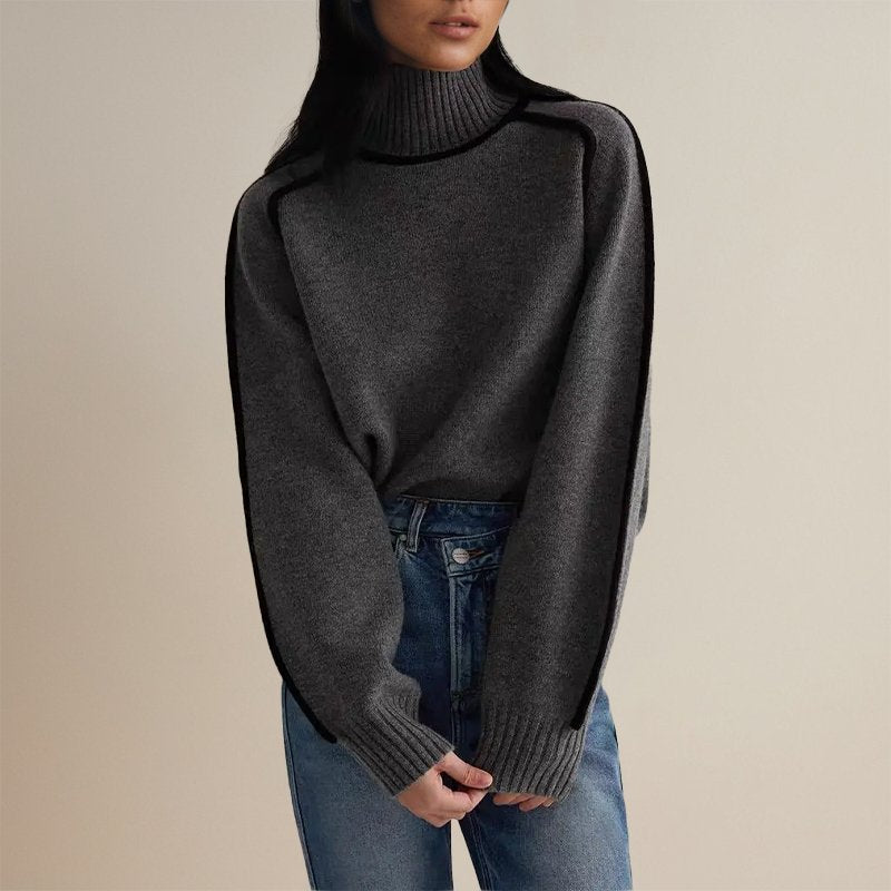 Lisanne | Pull à col roulé élégant et douillet
