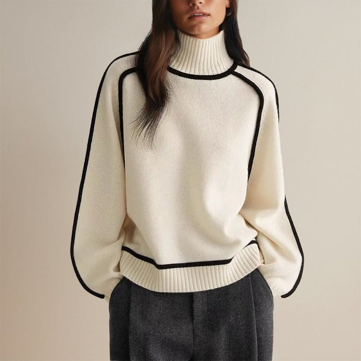 Lisanne | Pull à col roulé élégant et douillet