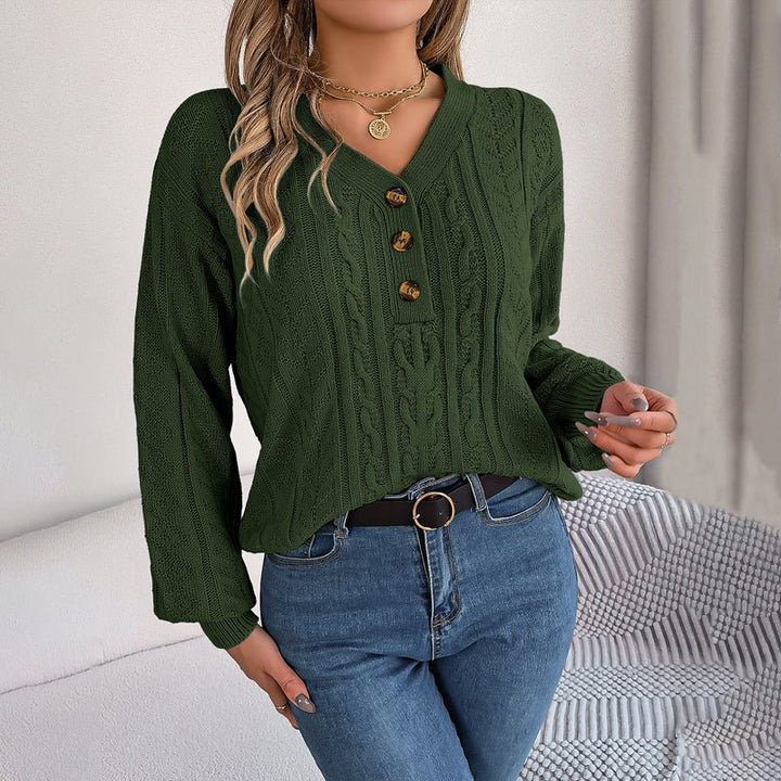 Louisa | Pull décontracté et douillet en maille torsadée
