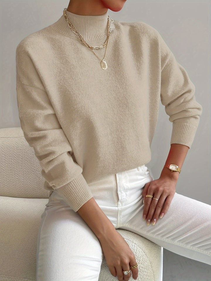 Christine | Pull Col Montant Doux