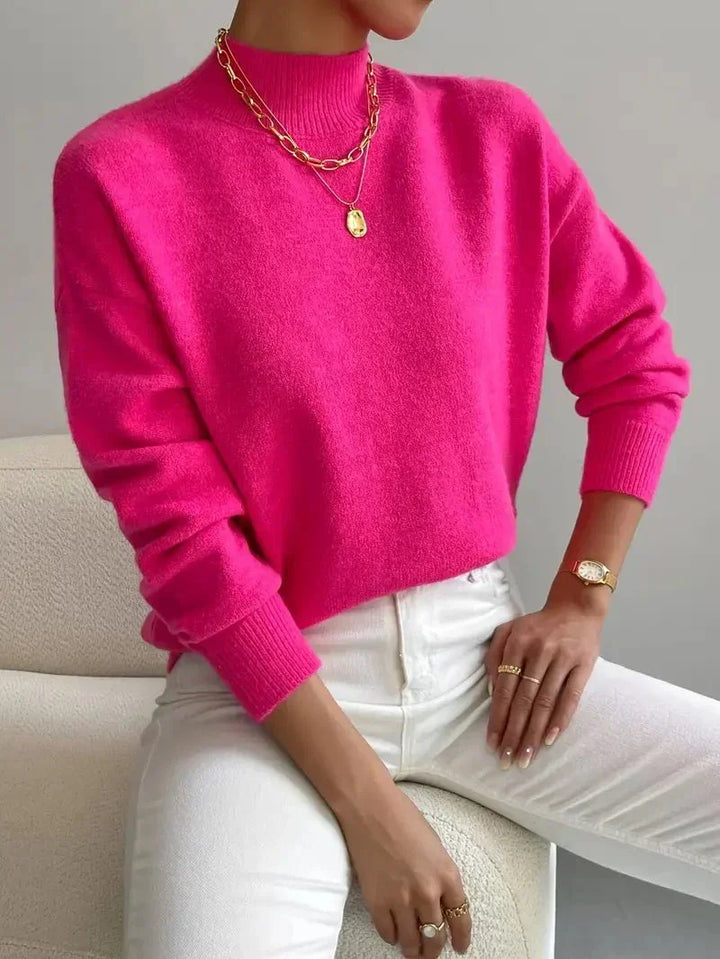 Christine | Pull Col Montant Doux