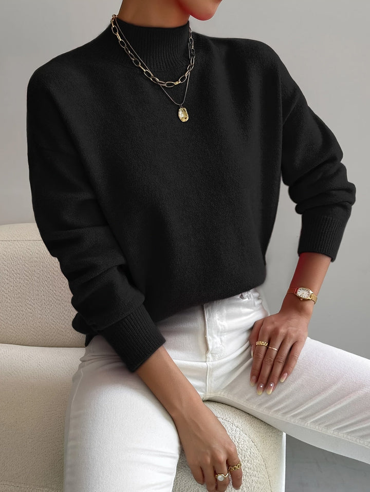Christine | Pull Col Montant Doux