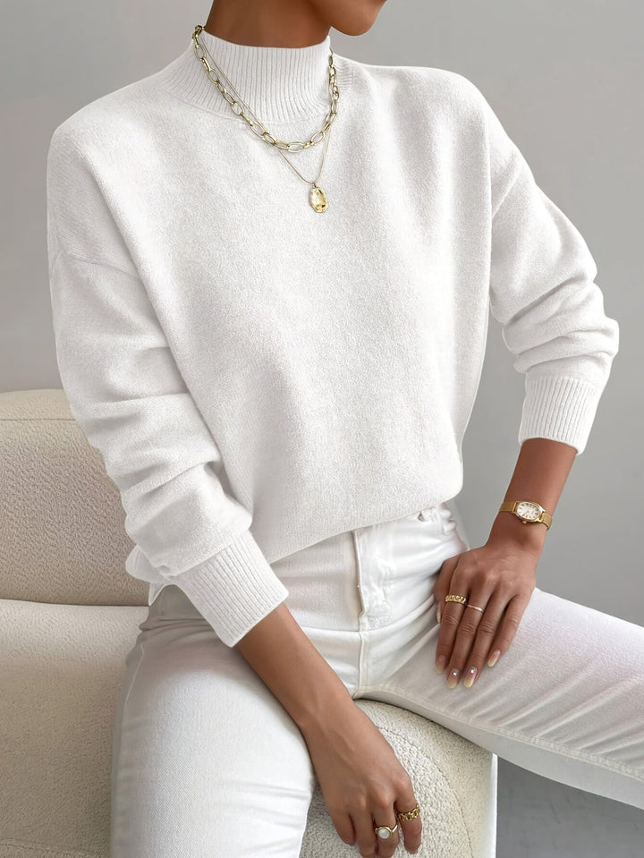 Christine | Pull Col Montant Doux