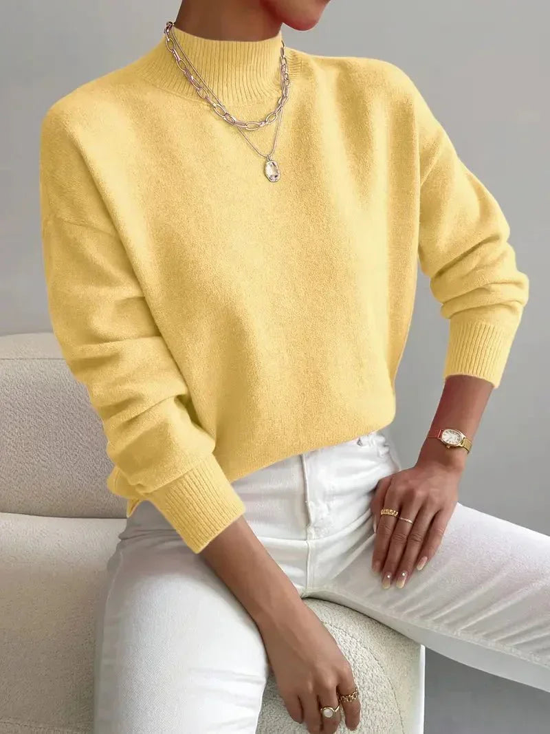 Christine | Pull Col Montant Doux