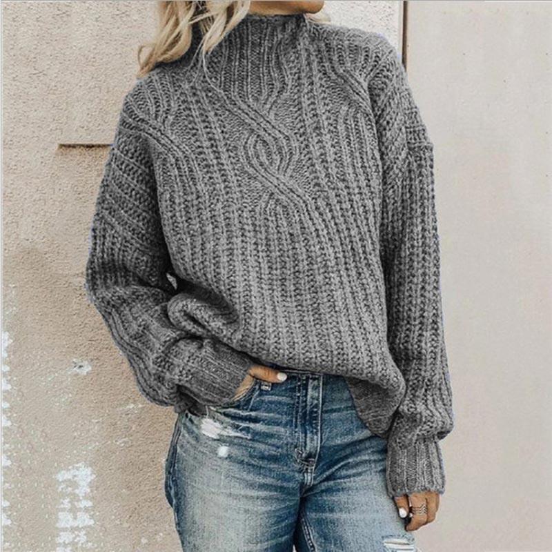 Pull femme Nanja | Col roulé douillet pour un confort au quotidien