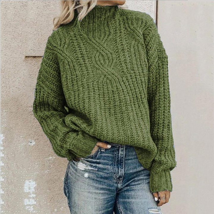 Pull femme Nanja | Col roulé douillet pour un confort au quotidien