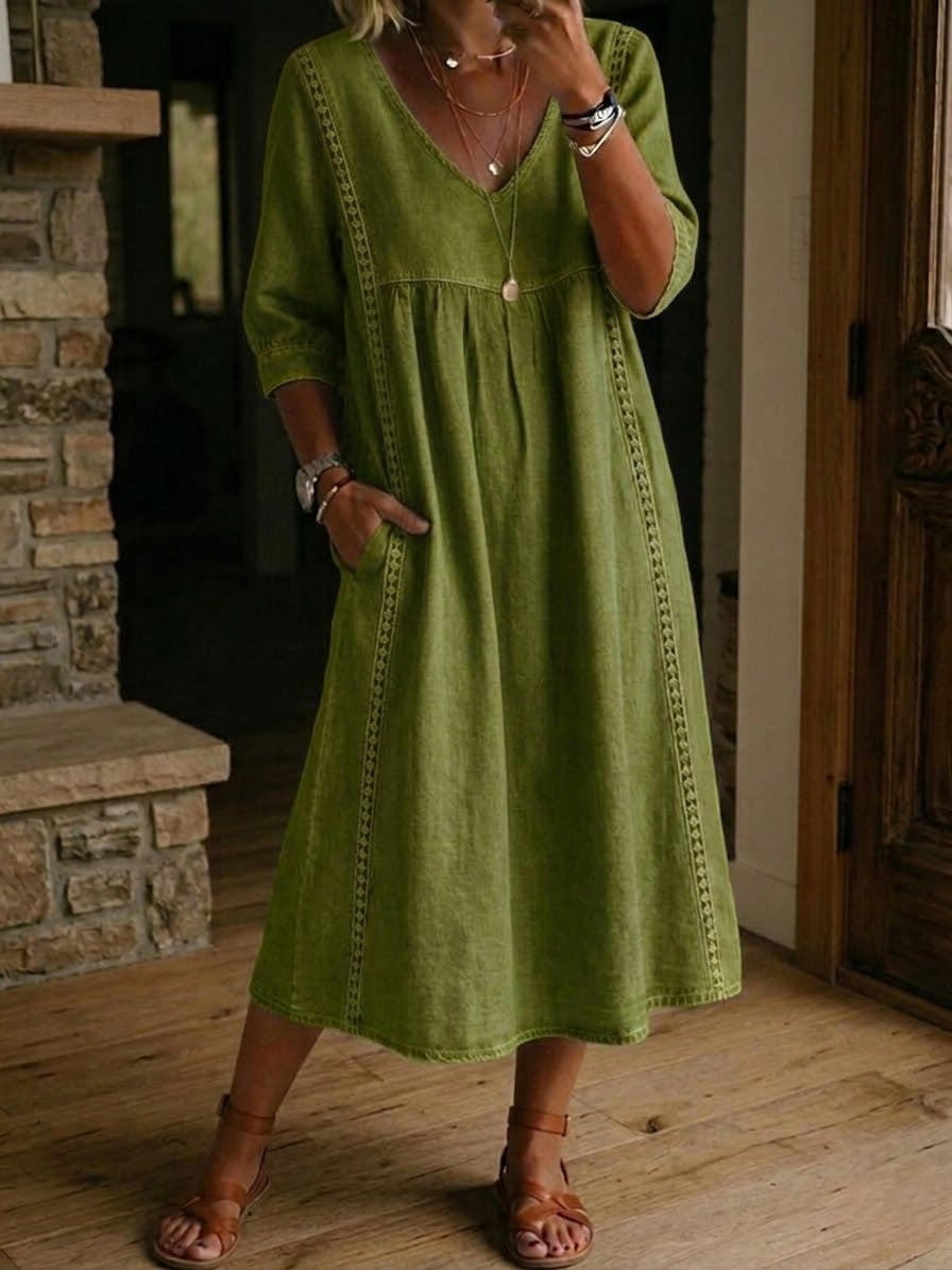 Martha | Robe longue décontractée et confortable