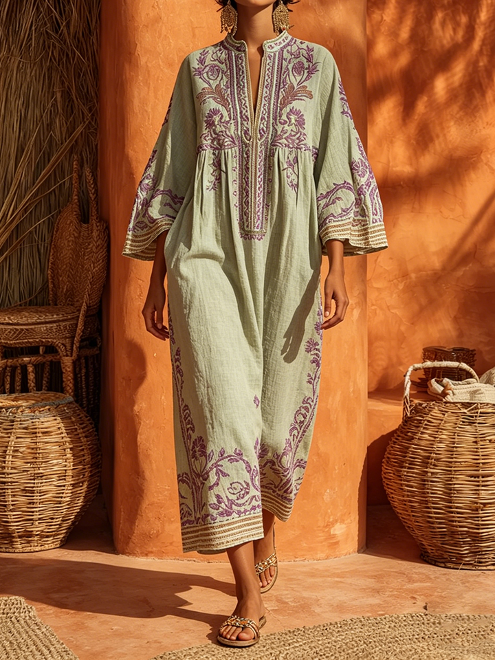Celestina™ | Robe Bohème Brodée