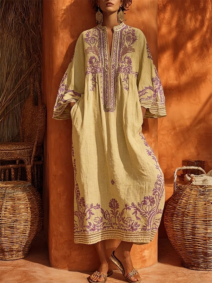Celestina™ | Robe Bohème Brodée