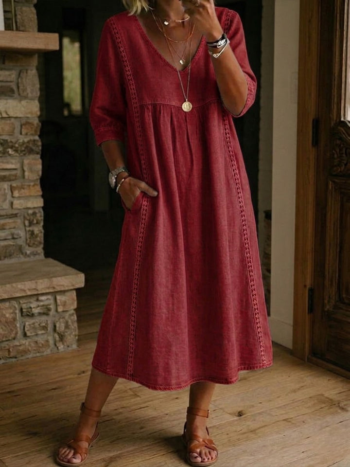 Martha | Robe longue décontractée et confortable