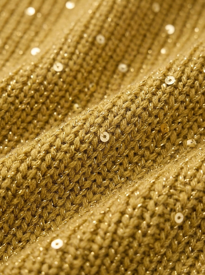 Cardigan oversize à col et boutons Karina