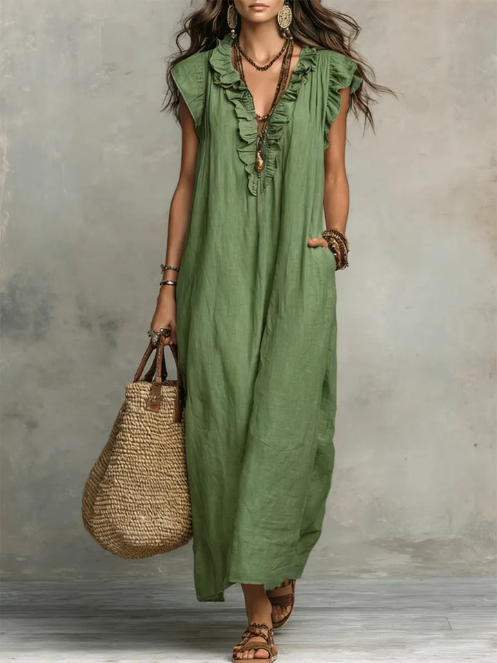 Zoey | Longue robe bohème