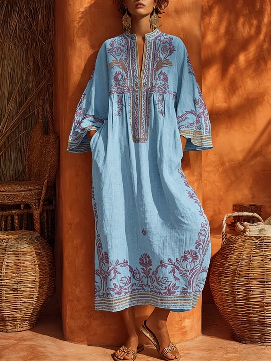 Celestina™ | Robe Bohème Brodée