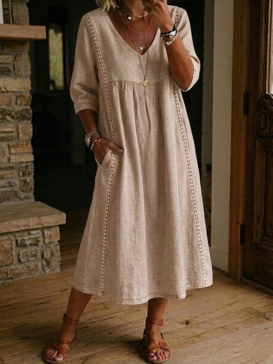 Martha | Robe longue décontractée et confortable