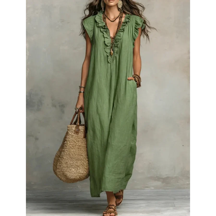 Zoey | Élégante robe longue bohème