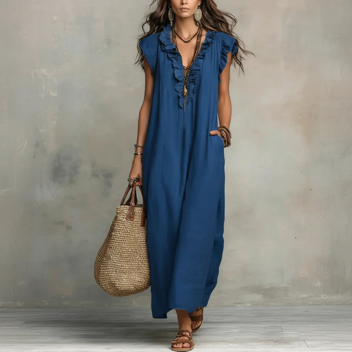 Zoey | Longue robe bohème