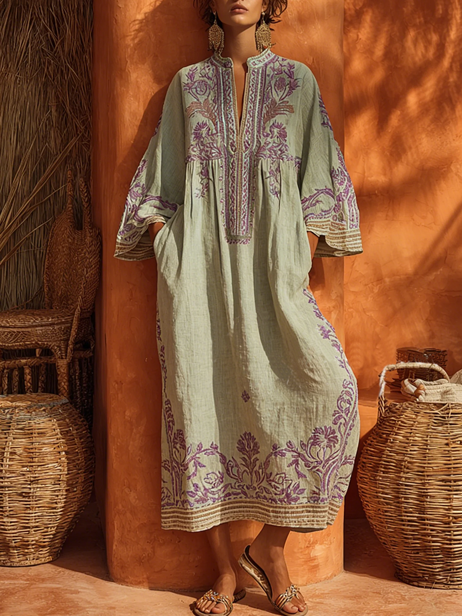 Celestina™ | Robe Bohème Brodée
