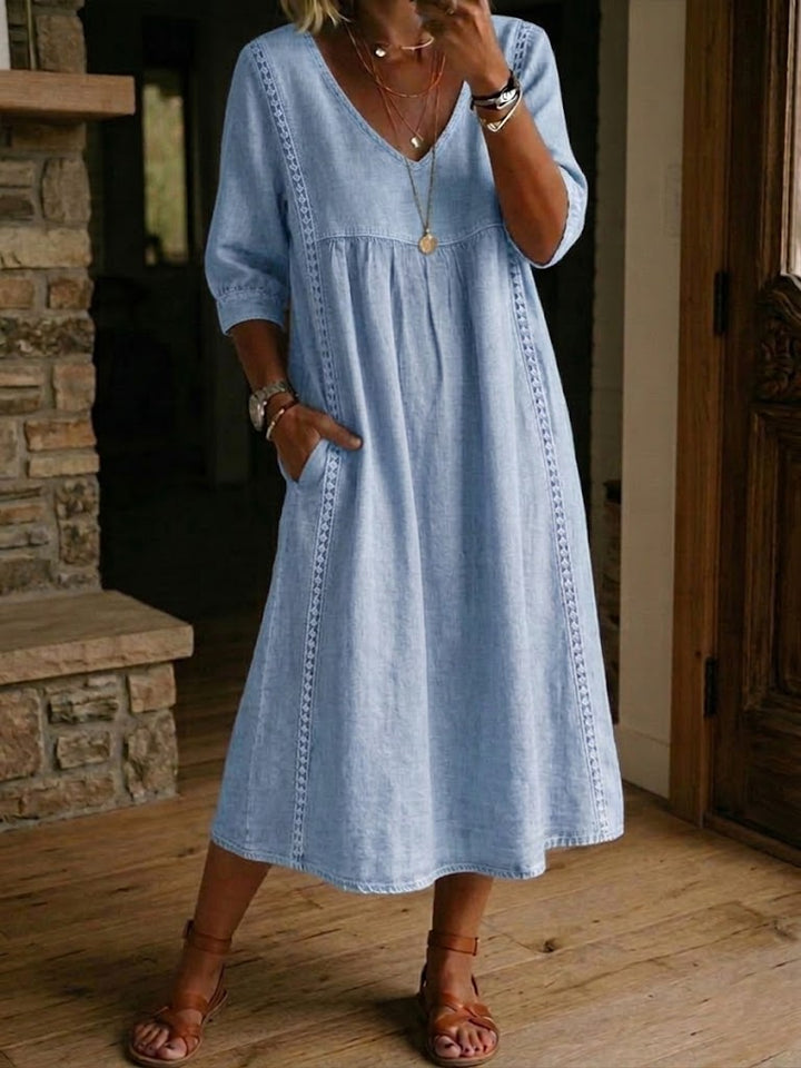 Martha | Robe longue décontractée et confortable
