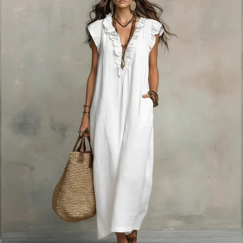 Zoey | Longue robe bohème
