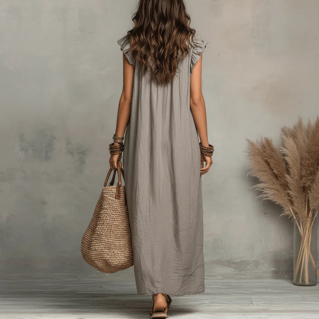 Zoey | Longue robe bohème