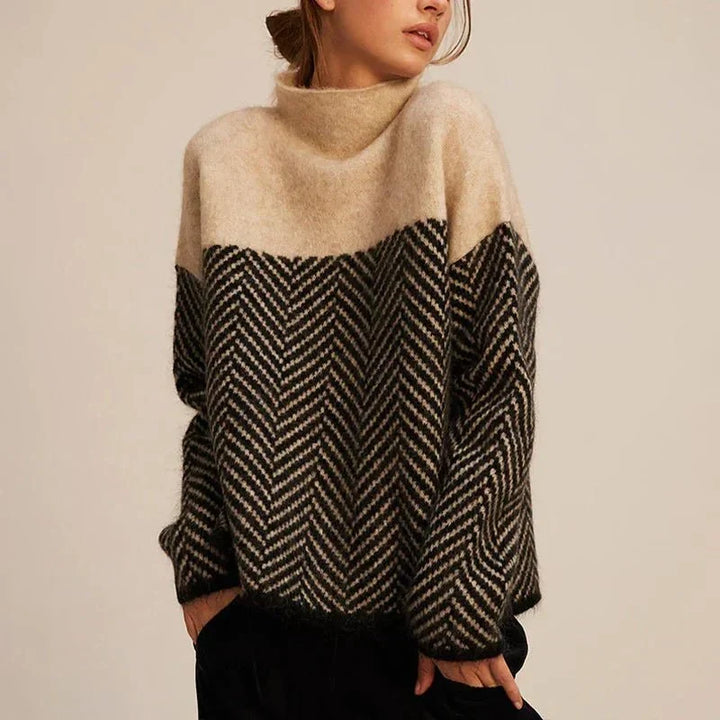 Amy | Pull à col roulé douillet pour femme