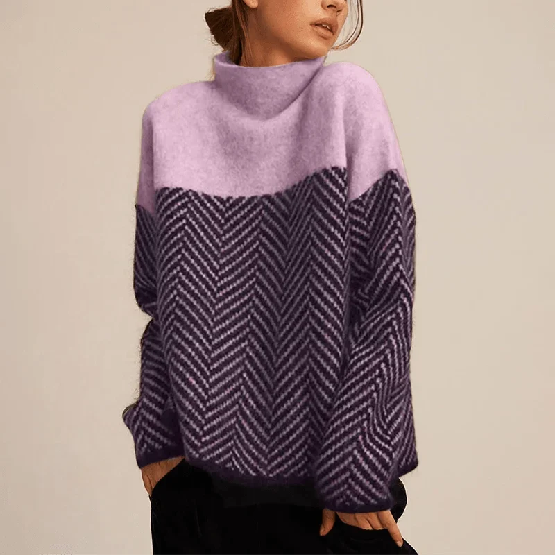 Amy | Pull à col roulé douillet pour femme
