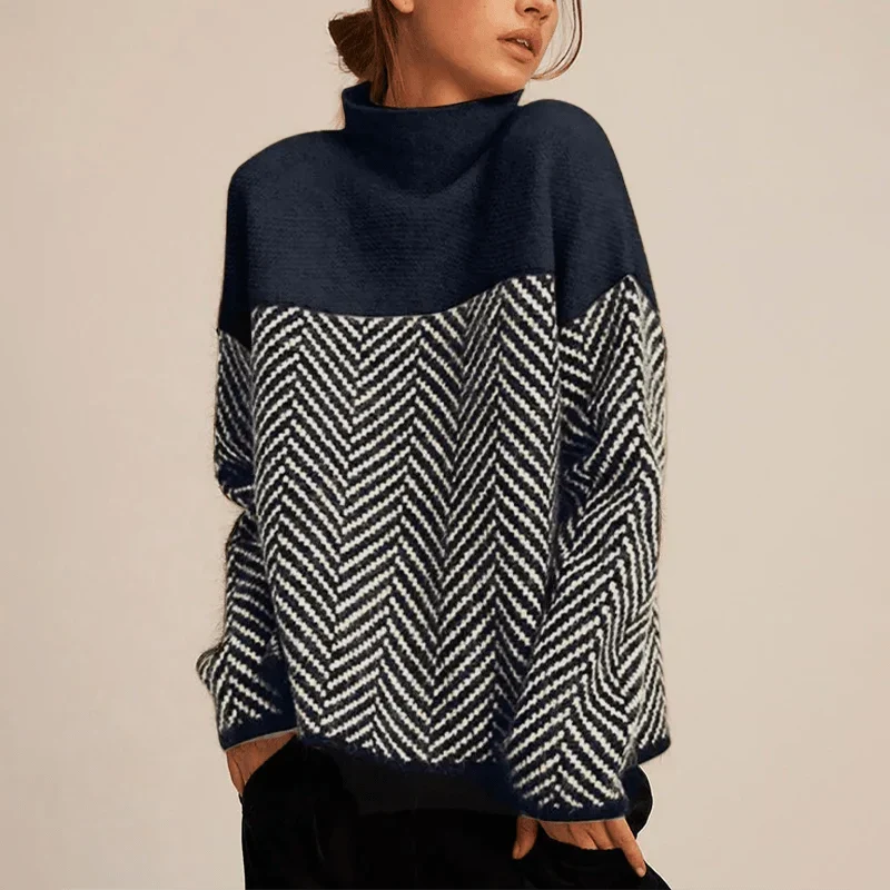 Amy | Pull à col roulé douillet pour femme