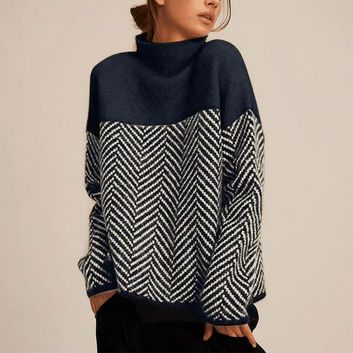Amy | Pull à col roulé douillet pour femme