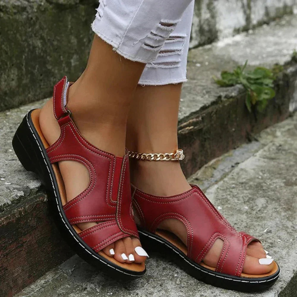 Jolie™ | Sandales orthopédiques en cuir